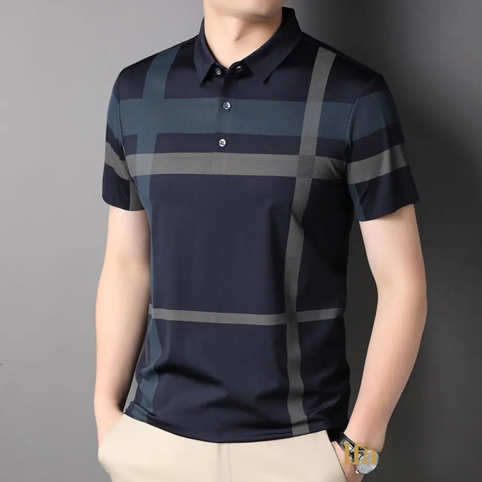Camisa Polo Alpha Aqua Azul - AlphaCode