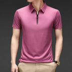 Camisa Polo Alpha Bloker Rosa - AlphaCode