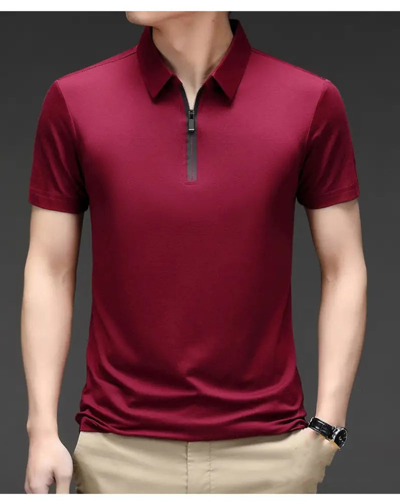 Camisa Polo Alpha Bloker Rosa - AlphaCode