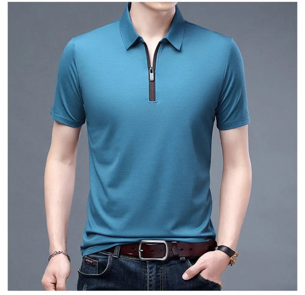 Camisa Polo Alpha Bloker Rosa - AlphaCode