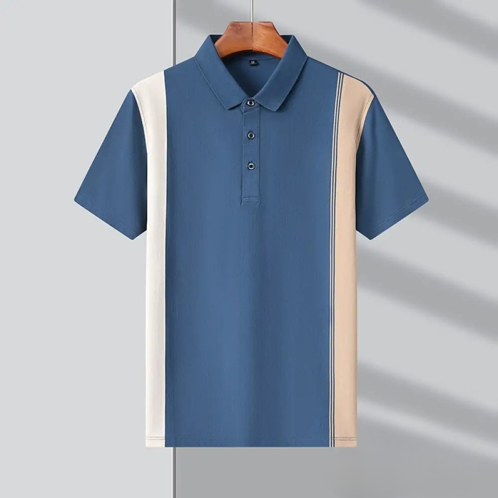 Camisa Polo Alpha Bonner Azul - AlphaCode