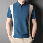Camisa Polo Alpha Bonner Azul - AlphaCode