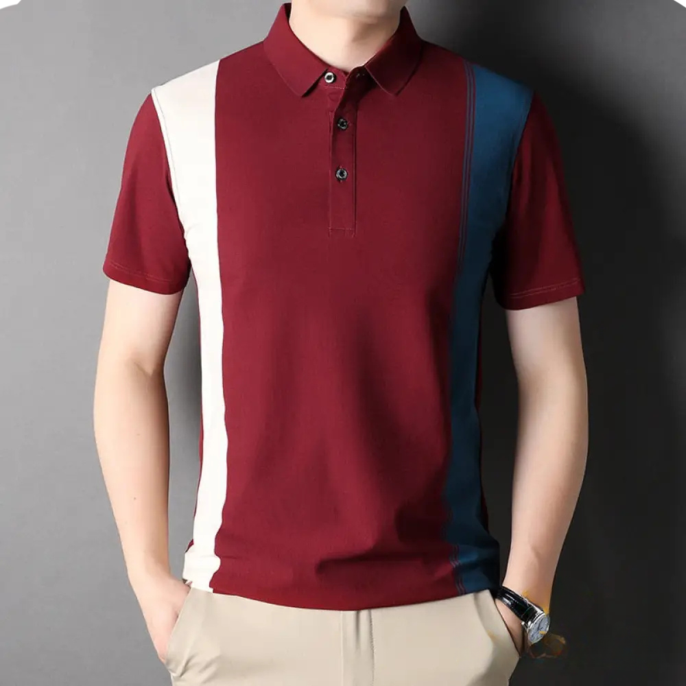 Camisa Polo Alpha Bonner Azul - AlphaCode