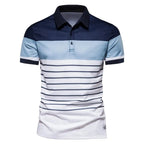 Camisa Polo Alpha Clemer Azul - AlphaCode