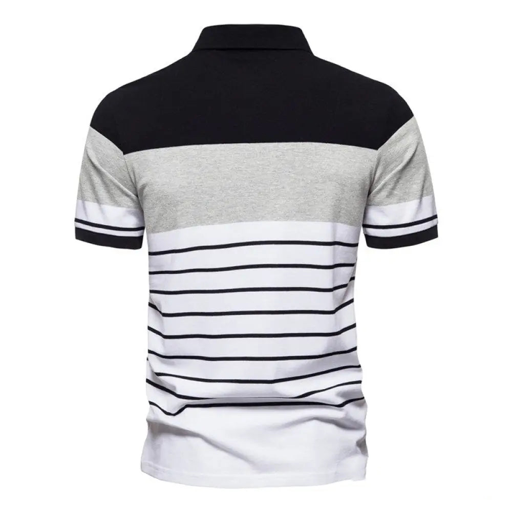 Camisa Polo Alpha Clemer Preto - AlphaCode