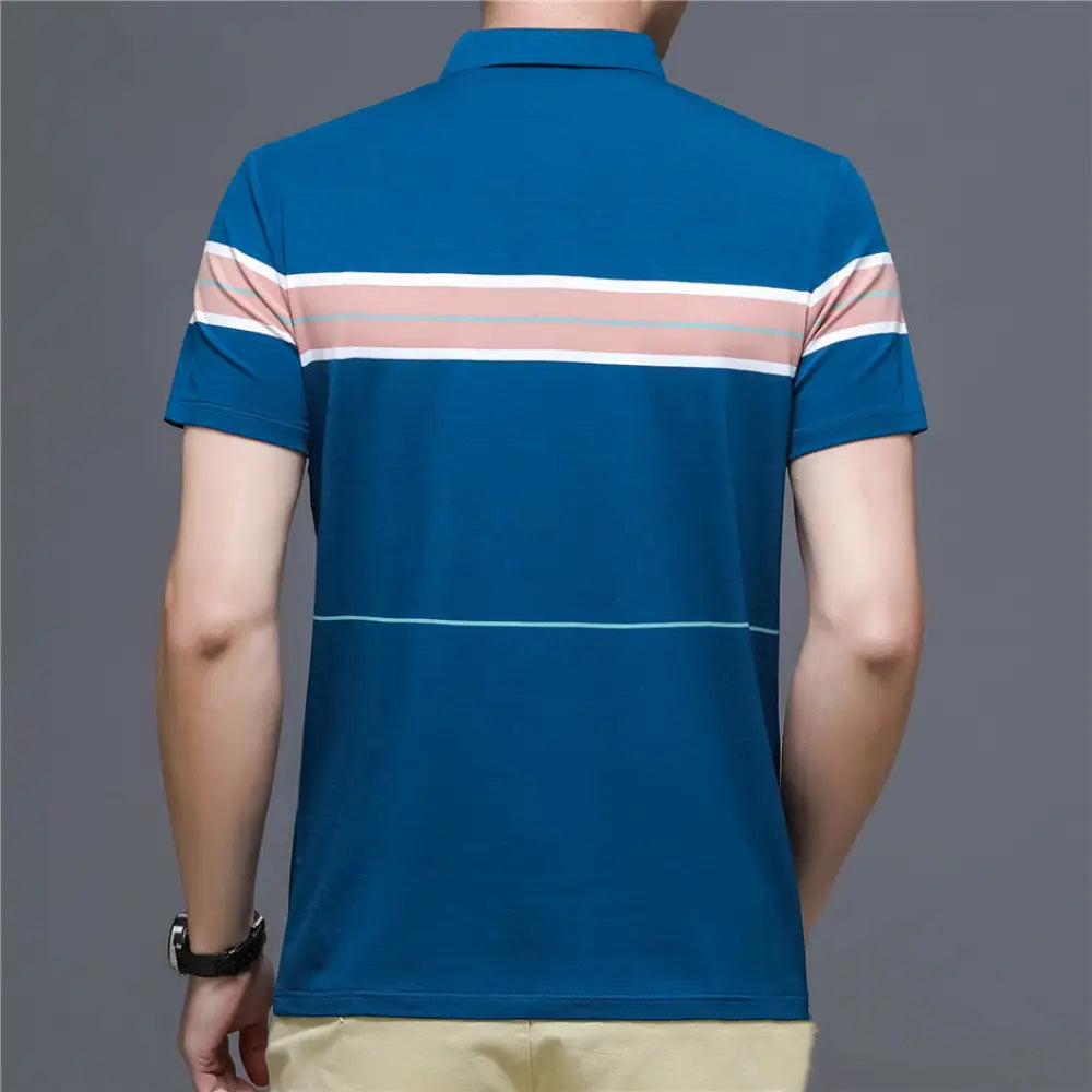 Camisa Polo Alpha Cleveland Azul - AlphaCode