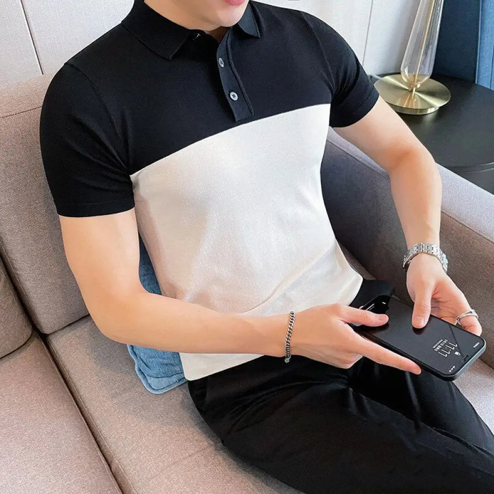 Camisa Polo Alpha Colorbi Cinza - AlphaCode