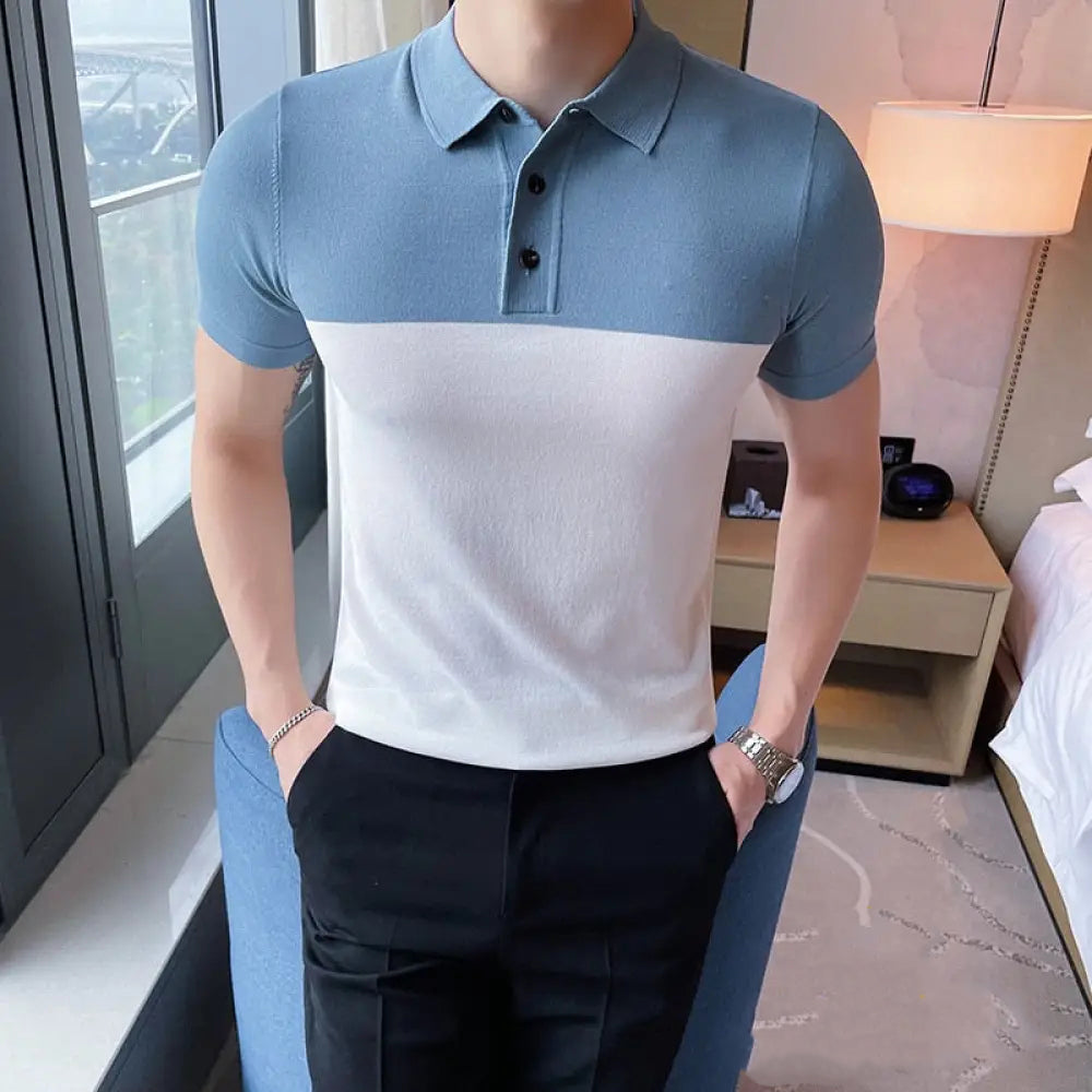 Camisa Polo Alpha Colorbi Marrom - AlphaCode