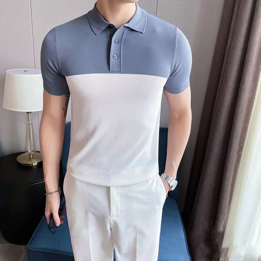 Camisa Polo Alpha Colorbi Marrom - AlphaCode