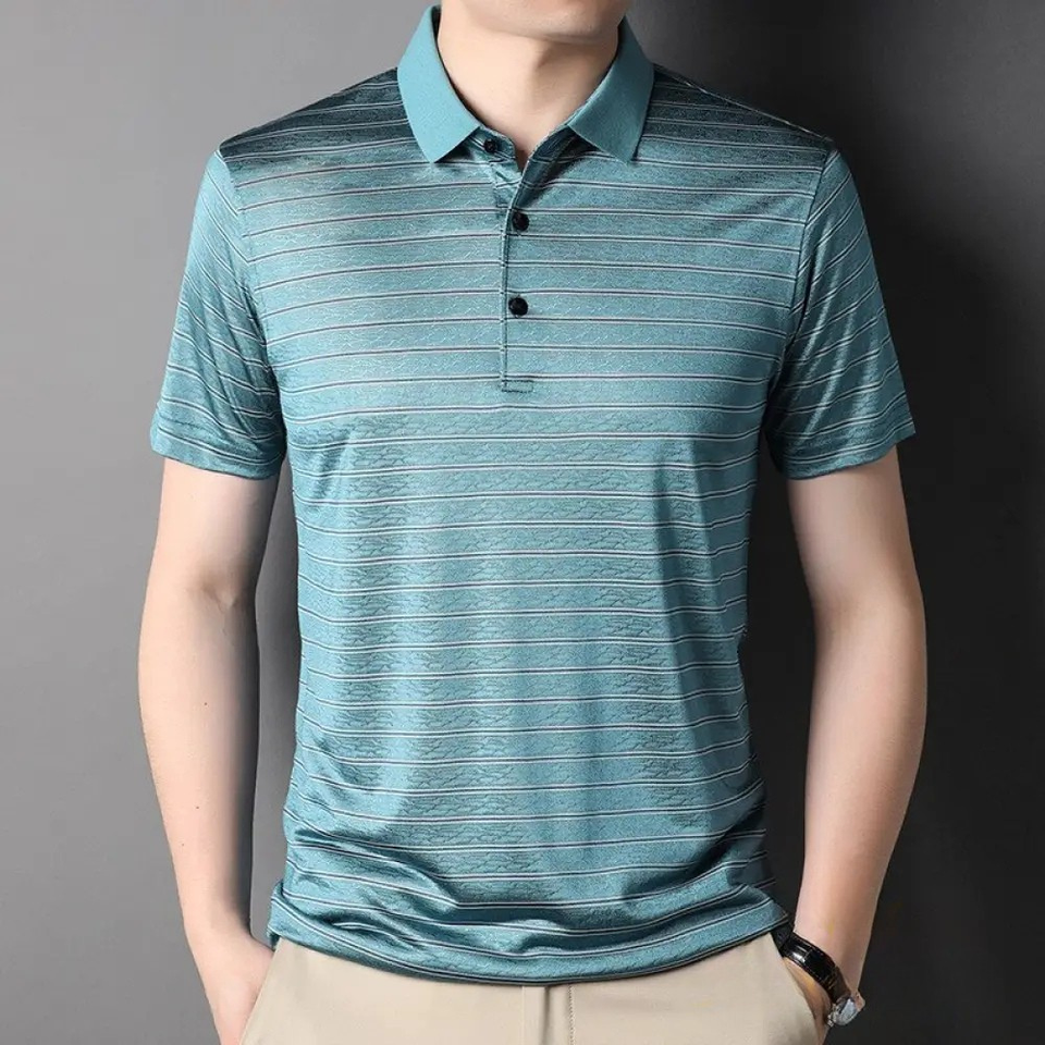 Camisa Polo Alpha Dailler Azul - AlphaCode