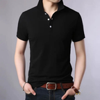 Camisa Polo Alpha Dremer Preto - AlphaCode