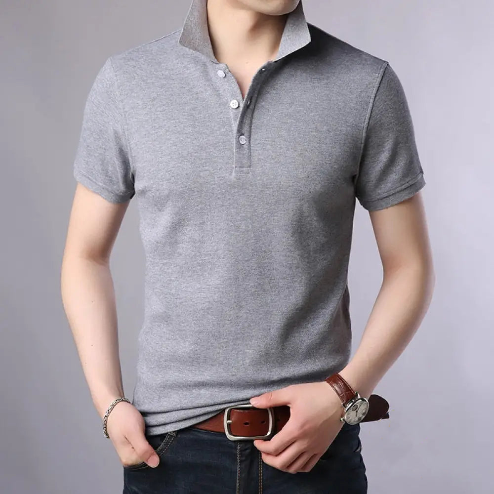 Camisa Polo Alpha Dremer Preto - AlphaCode