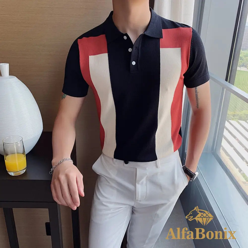 Camisa Polo Alpha Durham Vermelho - AlphaCode