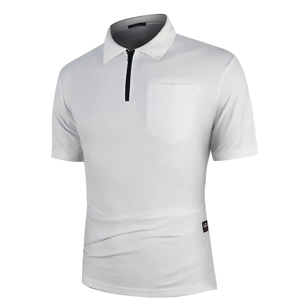 Camisa Polo Alpha Elior Azul - AlphaCode