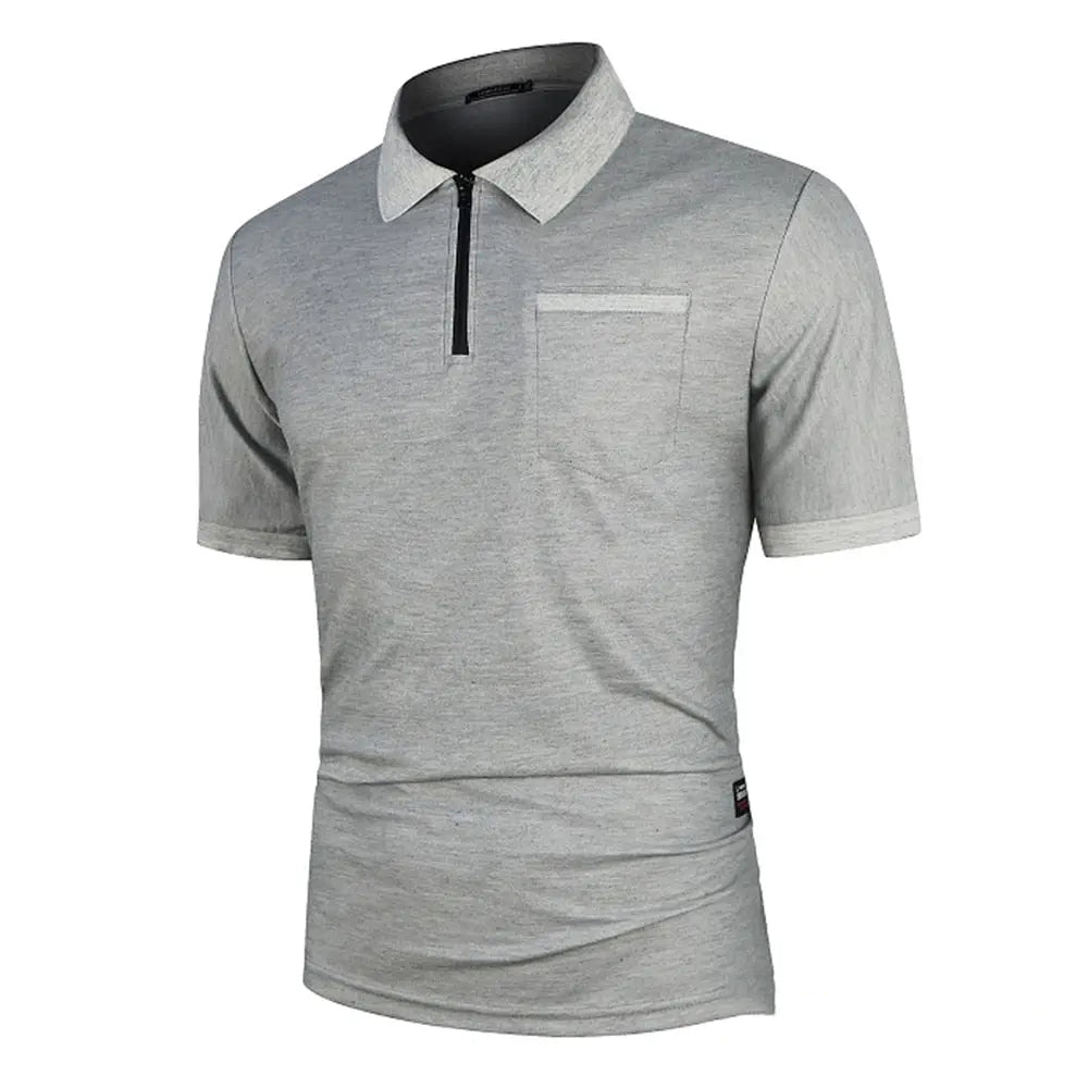 Camisa Polo Alpha Elior Azul - AlphaCode