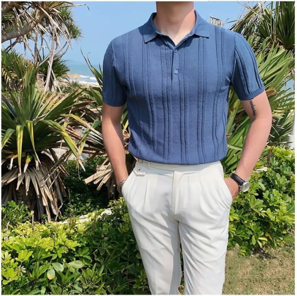 Camisa Polo Alpha English Preto - AlphaCode