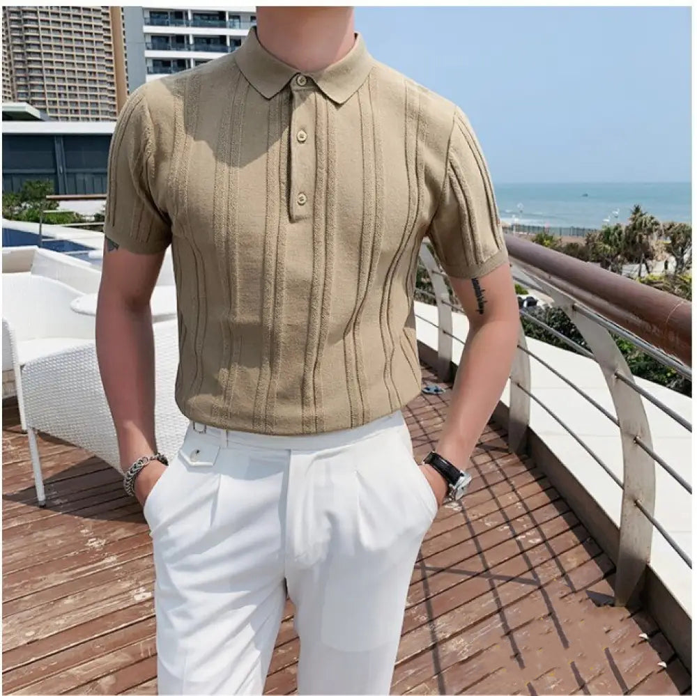 Camisa Polo Alpha English Preto - AlphaCode