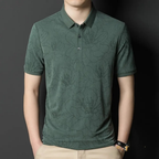 Camisa Polo Alpha Estampel Verde - AlphaCode