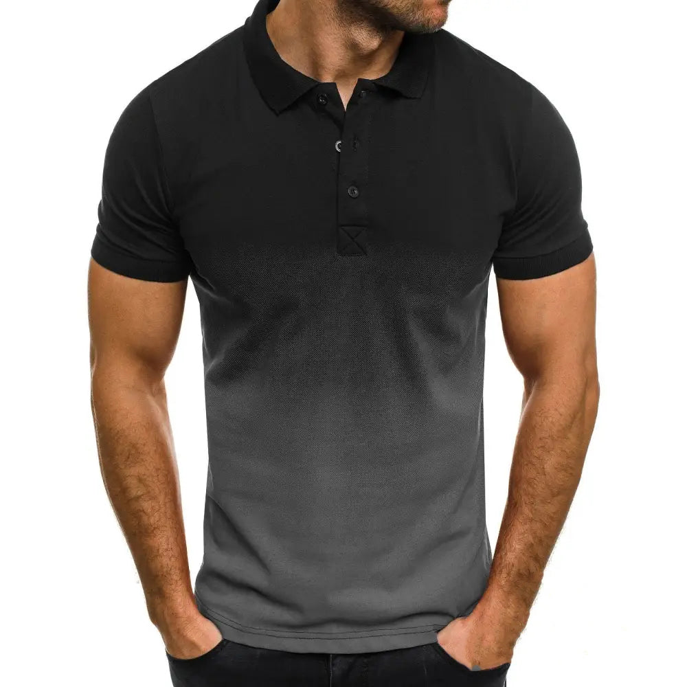 Camisa Polo Alpha Fahim Preto - AlphaCode