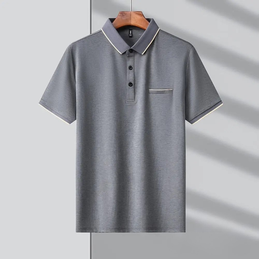 Camisa Polo Alpha Freeway Cinza - AlphaCode