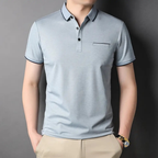 Camisa Polo Alpha Freeway Cinza - AlphaCode