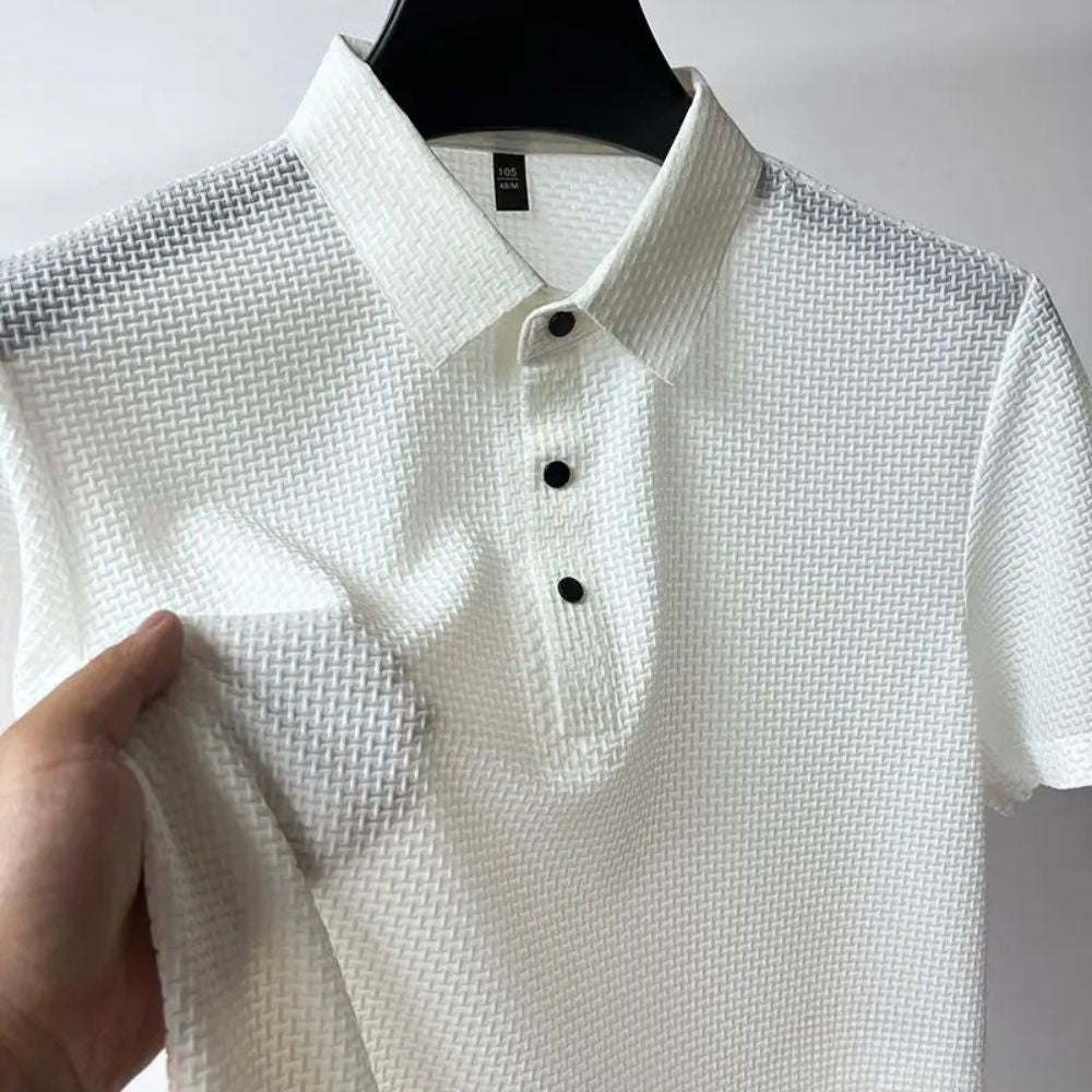 Camisa Polo Alpha Gelato Cinza - AlphaCode