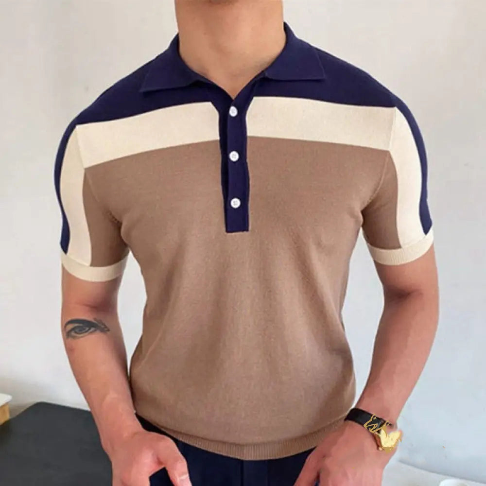 Camisa Polo Alpha Gladior Caqui - AlphaCode