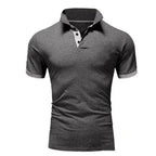 Camisa Polo Alpha Half Laranja - AlphaCode
