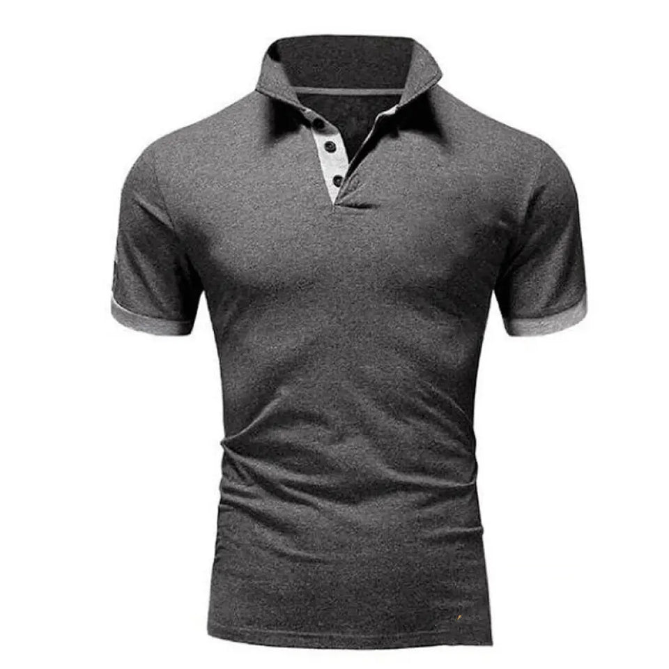 Camisa Polo Alpha Half Laranja - AlphaCode