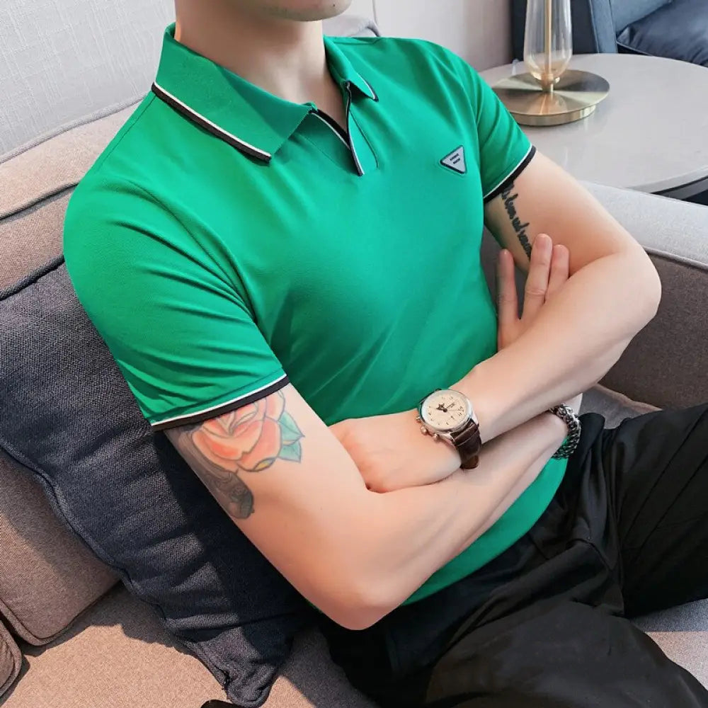 Camisa Polo Alpha Harmony Branco - AlphaCode
