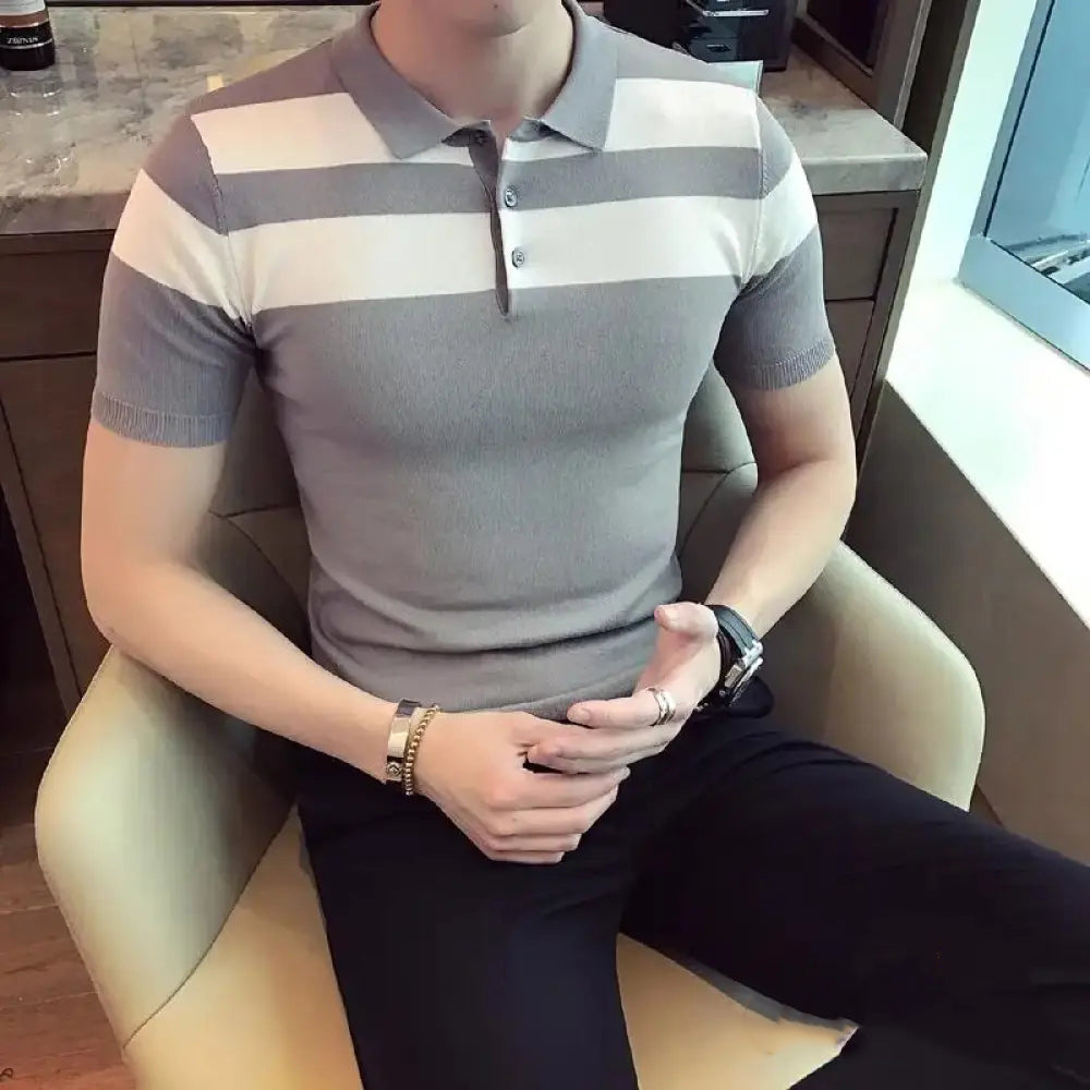Camisa Polo Alpha Indore Preto - AlphaCode