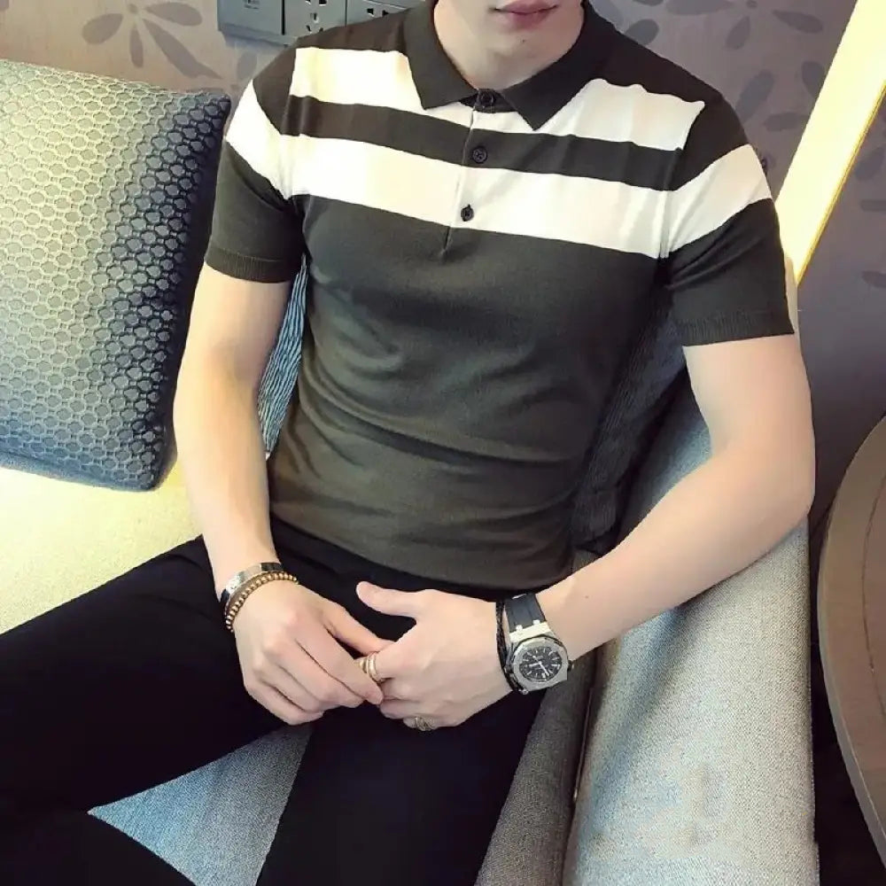 Camisa Polo Alpha Indore Preto - AlphaCode