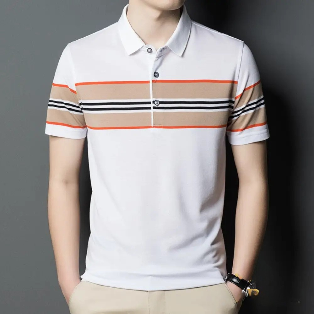 Camisa Polo Alpha Jordano Branco - AlphaCode