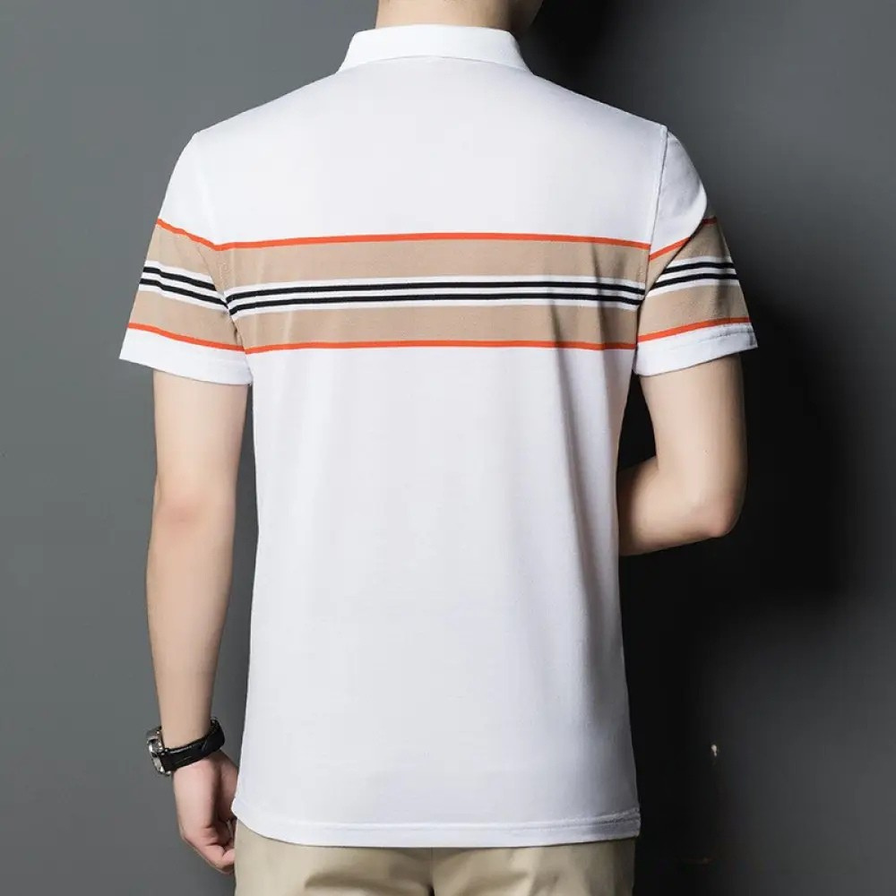 Camisa Polo Alpha Jordano Branco - AlphaCode