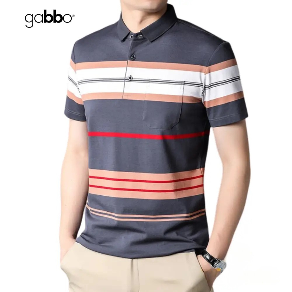 Camisa Polo Alpha Jowlin Azul - AlphaCode