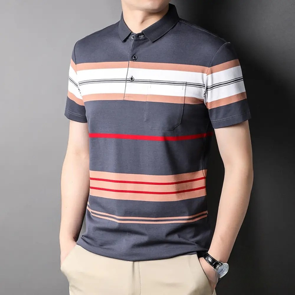 Camisa Polo Alpha Jowlin Azul - AlphaCode