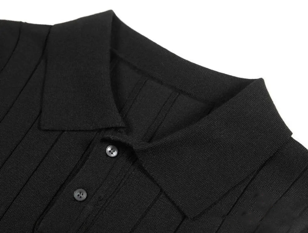 Camisa Polo Alpha Kaylan Preto - AlphaCode
