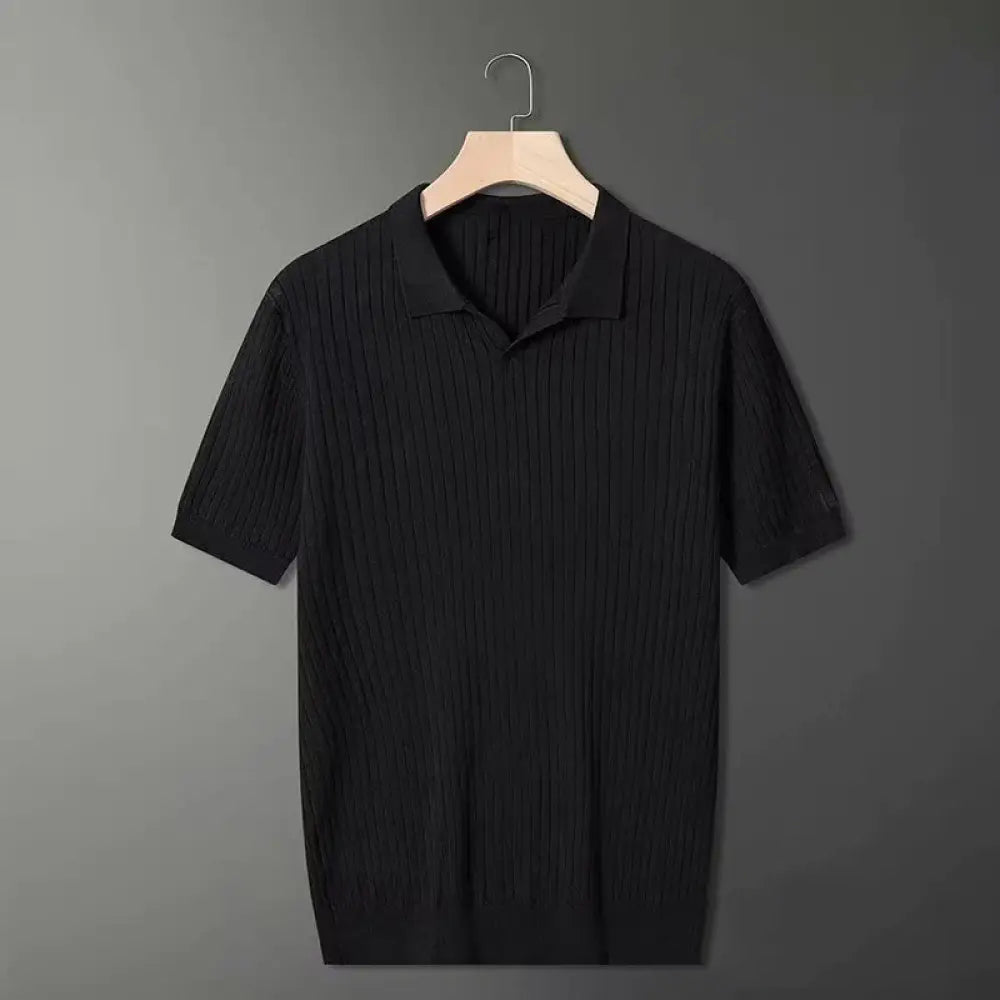 Camisa Polo Alpha Laker Preto - AlphaCode