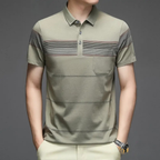 Camisa Polo Alpha Louer Azul - AlphaCode