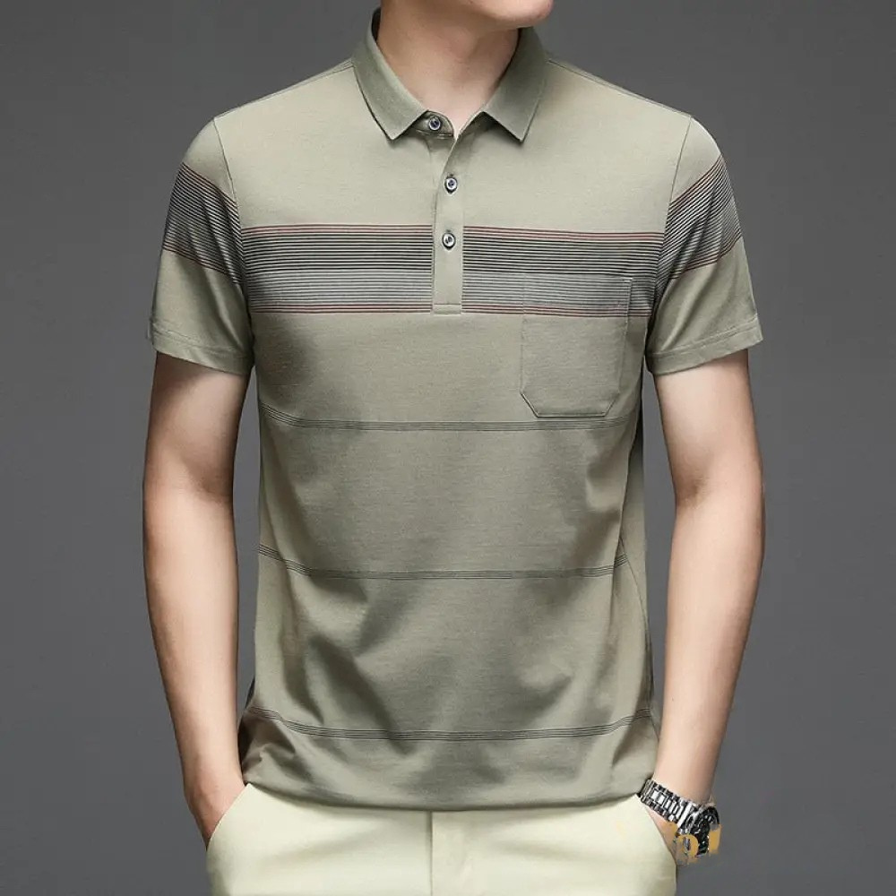 Camisa Polo Alpha Louer Azul - AlphaCode