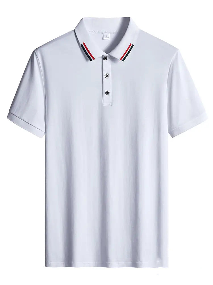 Camisa Polo Alpha Lucknow Branco - AlphaCode