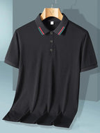 Camisa Polo Alpha Lucknow Preto - AlphaCode
