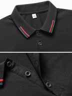 Camisa Polo Alpha Lucknow Preto - AlphaCode