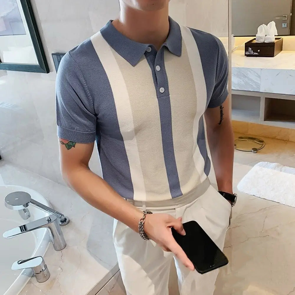 Camisa Polo Alpha Luther Preto - AlphaCode