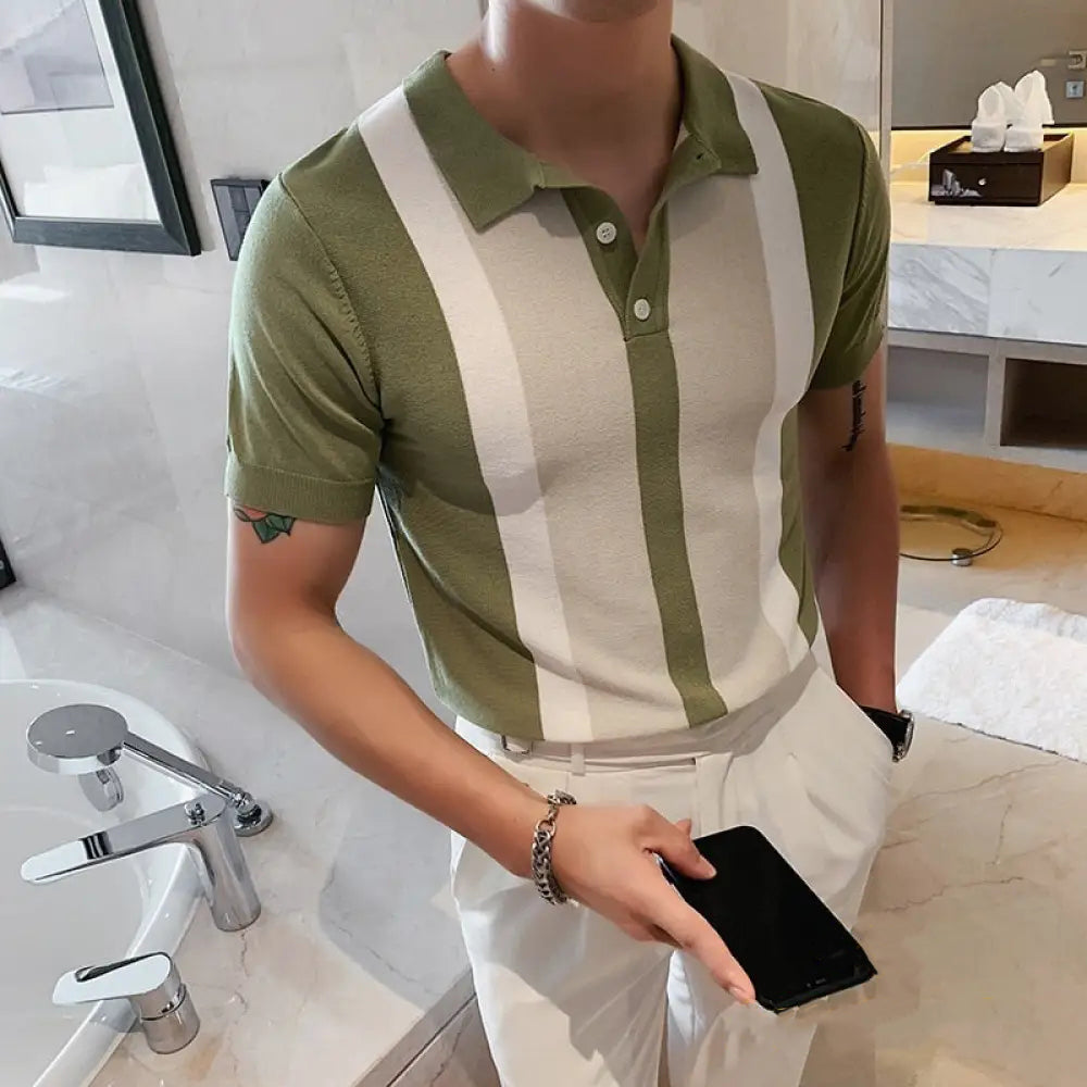Camisa Polo Alpha Luther Preto - AlphaCode