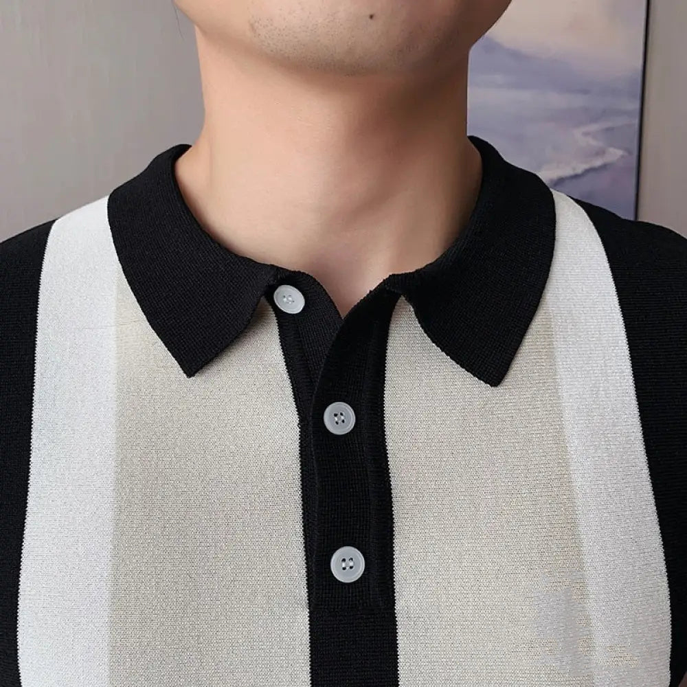 Camisa Polo Alpha Luther Preto - AlphaCode