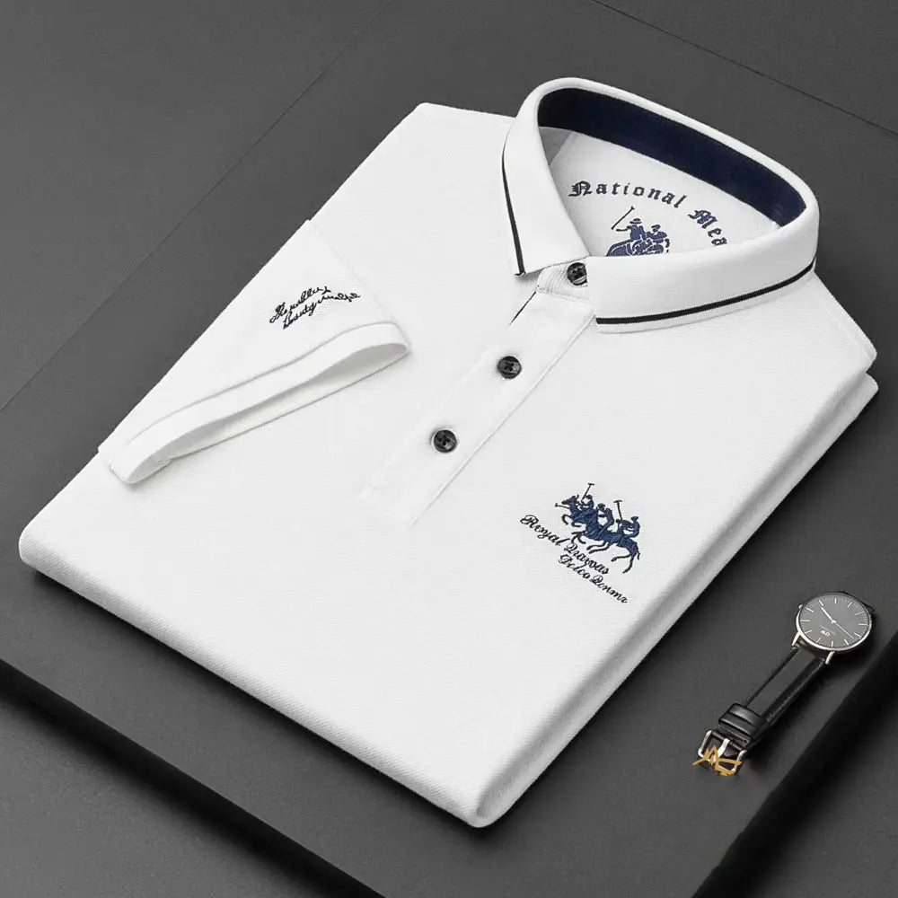 Camisa Polo Alpha Maestro Preto - AlphaCode