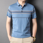 Camisa Polo Alpha Malli Azul - AlphaCode