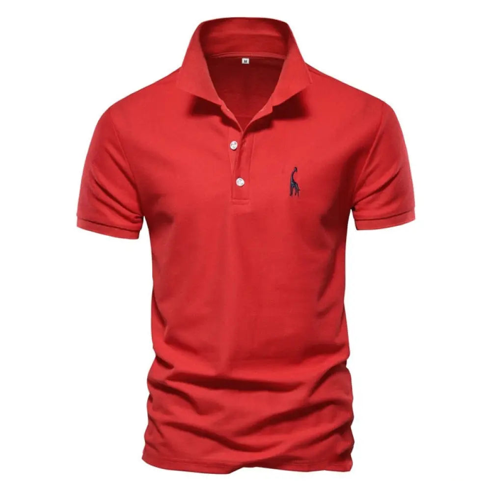 Camisa Polo Alpha Mallo Azul - AlphaCode