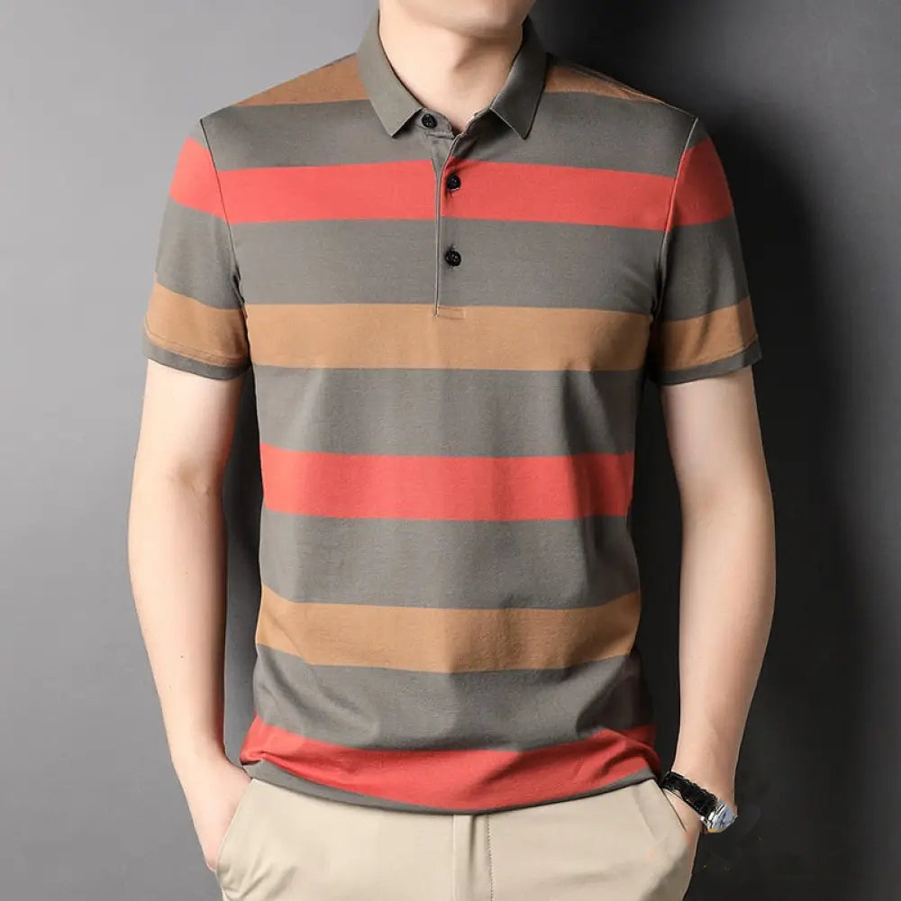 Camisa Polo Alpha Marssala Azul - AlphaCode